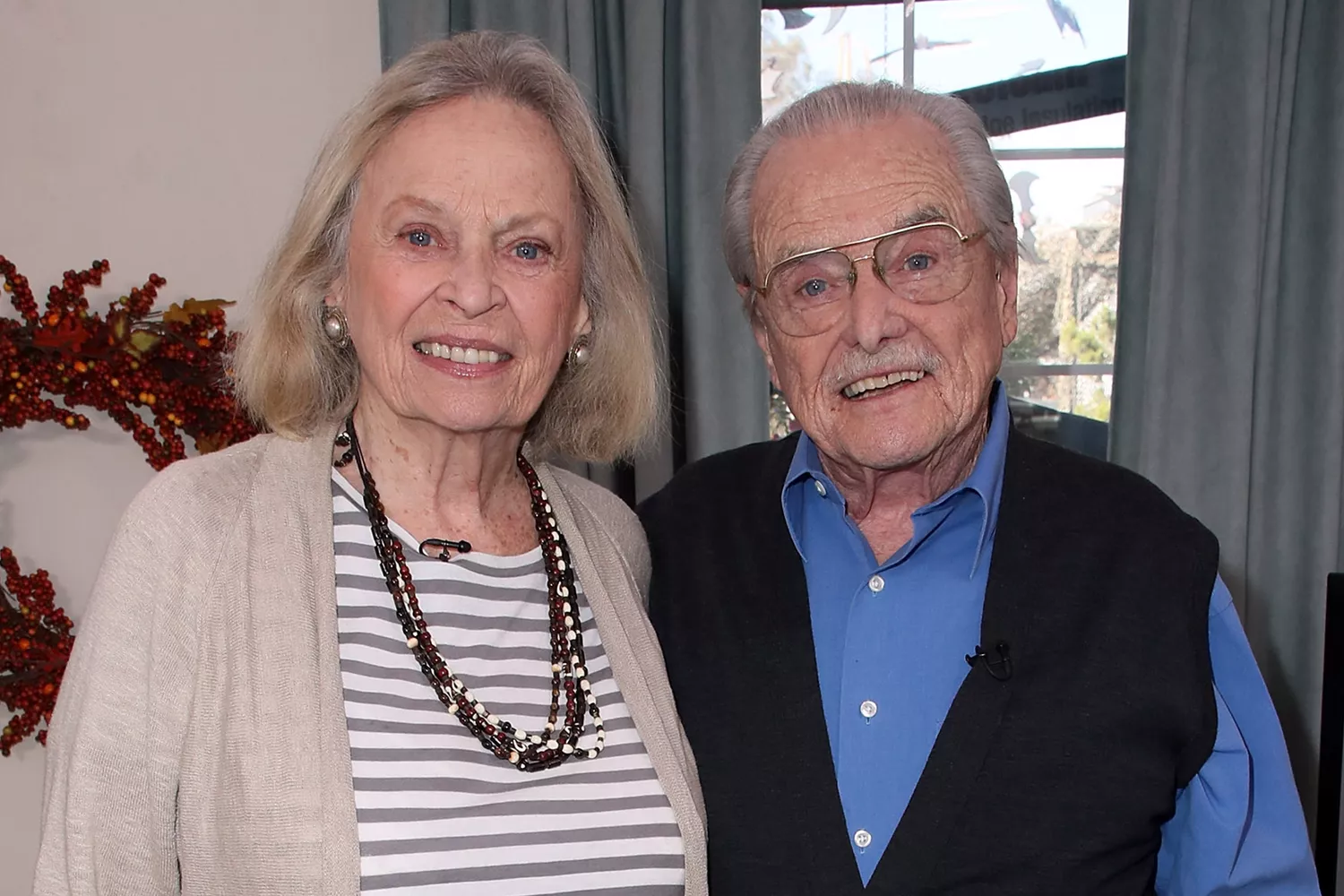 Bonnie Bartlett and husband actor William Daniels.
